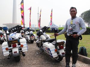 Kenalan dengan Polisi yang Beratraksi dengan Moge di Jalan Tol Saat Mudik