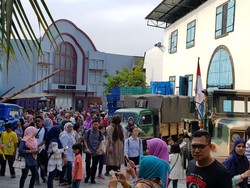 Pasca Lebaran, Museum Angkut di Batu Ramai Pengunjung