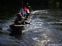 Gerilya Para TNI di Perbatasan Kaliwanggo