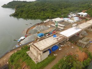 Foto: Mengintip Pembangunan Jembatan Terpanjang di Balikpapan
