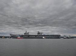 Dukung Israel, Inggris Kirim Kapal-Pesawat Militer ke Mediterania Timur