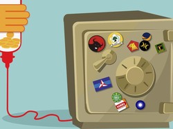 Survei SMRC: PDIP 21,4%, Golkar 9,4%, Gerindra 6,9%