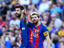Main Bareng Messi Jadi Pengalaman Terbaik Pique