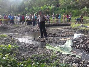 Mayat Perempuan Ditemukan di Kali Krasak, Magelang