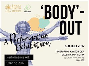 9 Seniman Diundang Pentas di Pameran Performatif Body Out 9 Seniman Diundang Pentas di Pameran Performatif Body Out