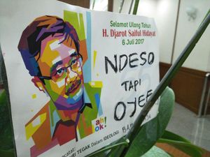 Dapat Kartu Ndeso Tapi Oyee!, Djarot: Aku Memang Ndeso