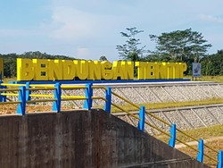 Foto: Bendungan Teritip Siap Digenangi