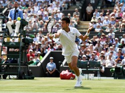 Djokovic Menang Mudah, Del Potro Tersingkir