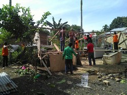 Angin Puting Beliung Landa Deli Serdang, 94 Rumah Rusak