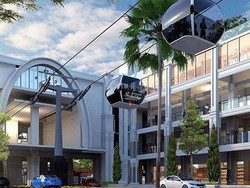 Penampakan Cable Car di Bandung yang  Bakal Dibangun Bulan Depan