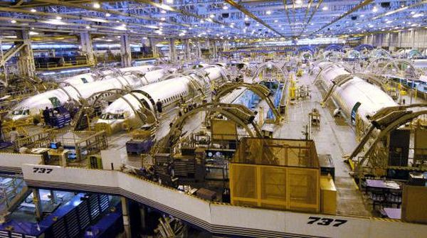 Ternyata Begini Suasana Pabrik Pesawat Terbang