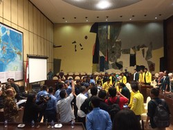 Diterima di DPR, Audiensi Massa Aksi dan Pansus Angket KPK Memanas