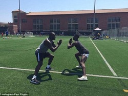 Lukaku Sudah Latihan Bareng Paul Pogba