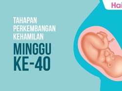Tahapan Perkembangan Janin: Minggu ke-40