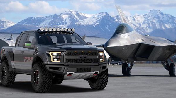 Pikap Ini Terinspirasi dari Pesawat Tempur