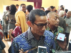 3 Bulan Jelang Dilantik, Sandiaga Belum Bicarakan Pergantian SKPD