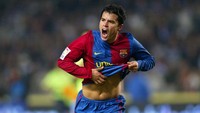 Javier Saviola memaksa Barcelona mengeluarkan uang 25 juta poundsterling untuk membawanya dari River Plate ke Camp Nou dalam usia 19 tahun. (Foto: Bagu Blanco/Getty Images) Javier Saviola memaksa Barcelona mengeluarkan uang 25 juta poundsterling untuk membawanya dari River Plate ke Camp Nou dalam usia 19 tahun. (Foto: Bagu Blanco/Getty Images)
