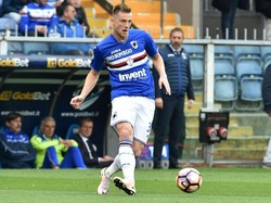 Mungkin tak banyak yang tahu kalau Milan Skriniar pernah membela Sampdoria selama dua musim. Aksinya itu membuat Inter Milan datang meminang dan kini bek asal Kroasia itu menjadi milik Paris Saint-Germain meski sedang dipinjamkan ke Fenerbahce. (Foto: Getty Images/Paolo Rattini)