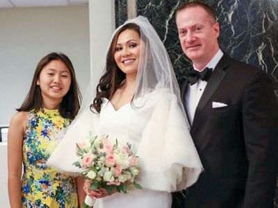 Ini Prosesi Pernikahan Transgender Solena Chaniago di Amerika