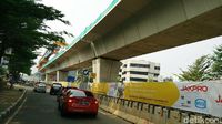 Wujud LRT Jakarta Sudah Mulai Terlihat
