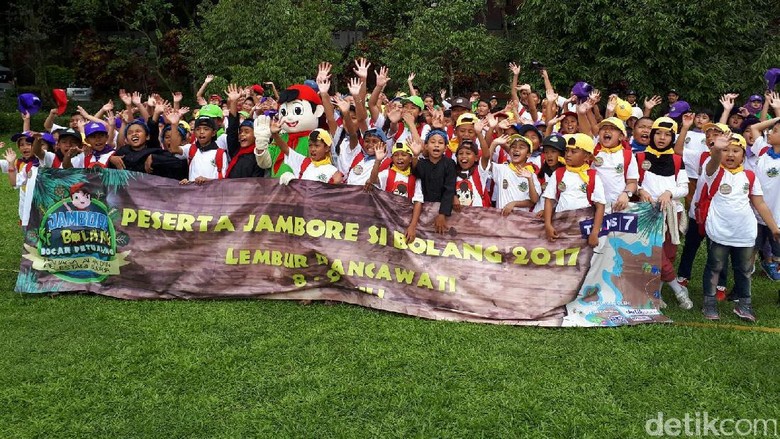 Foto: Jambore Si Bolang Trans7 Digelar di Bogor (Kurnia/detikTravel) Foto: Jambore Si Bolang Trans7 Digelar di Bogor (Kurnia/detikTravel)