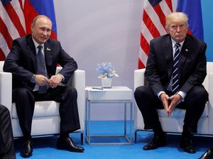 Putin Puji Trump Berani Soal Rencana Bertemu Kim Jong-Un