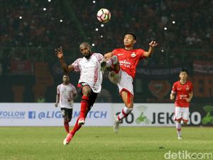 Persija vs Persipura Berakhir Tanpa Pemenang