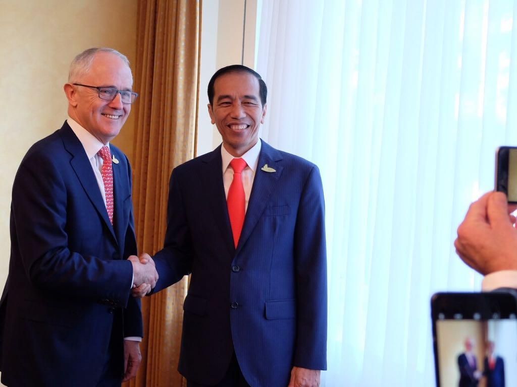 Jokowi Tuntaskan Perjanjian Dagang RI-Australia Akhir 2017