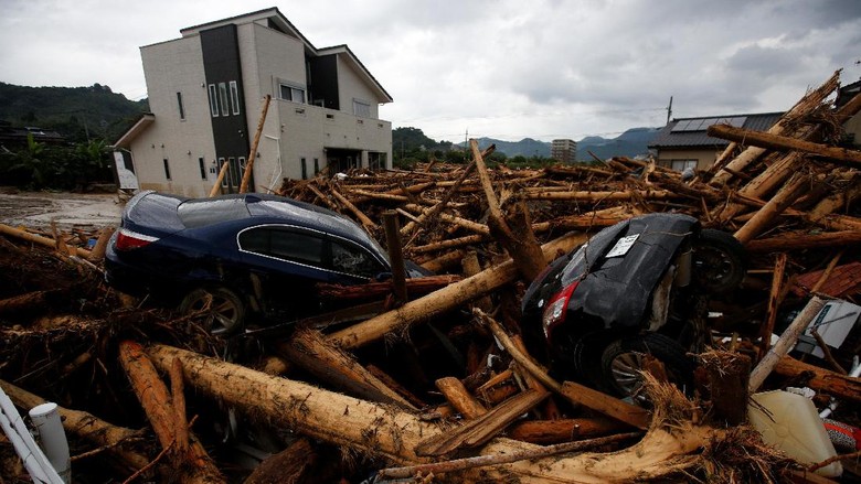 Korban Tewas Banjir Besar di Jepang Jadi 15 Orang, 22 Warga Hilang