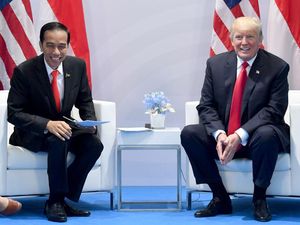 Bertemu di Sela KTT G20, Jokowi: Donald Trump Ternyata Suka Melucu