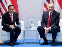Bertemu di Sela KTT G20, Jokowi: Donald Trump Ternyata Suka Melucu