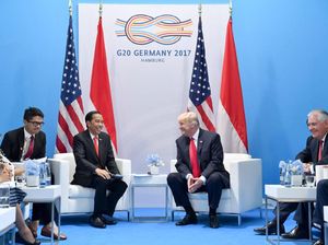Bertemu Trump, Jokowi: Salam dari Jutaan Penggemar Anda di RI