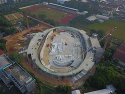 Mengintip Progres Proyek Velodrome DKI Rp 665 Miliar