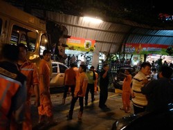 Sopir Crane yang Tabrak Mobil di Rest Area Jadi Tersangka