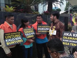 Kunjungi Napi Korupsi, Pansus Angket Disindir ICW Lewat Parodi