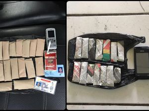 Tangkap Budeg dan Adun, Polres Sukabumi Sita 31 Paket Ganja