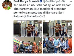 Menhub Apresiasi Kapolri yang Ikuti Prosedur di Bandara
