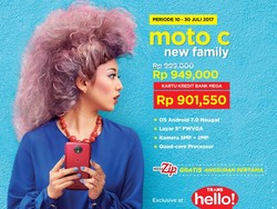 Moto C Hadir di Transmart dan Carrefour, Harganya Rp 949 Ribu