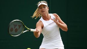 Jadi Jelek, Begini Ekspresi Aneh Petenis Cantik di Wimbledon