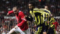 Debutnya bersama MU terjadi pada 28 September 2004. Rooney menandainya dengan hat-trick ke gawang Fenerbahce. (Foto: Getty Images Sport)
