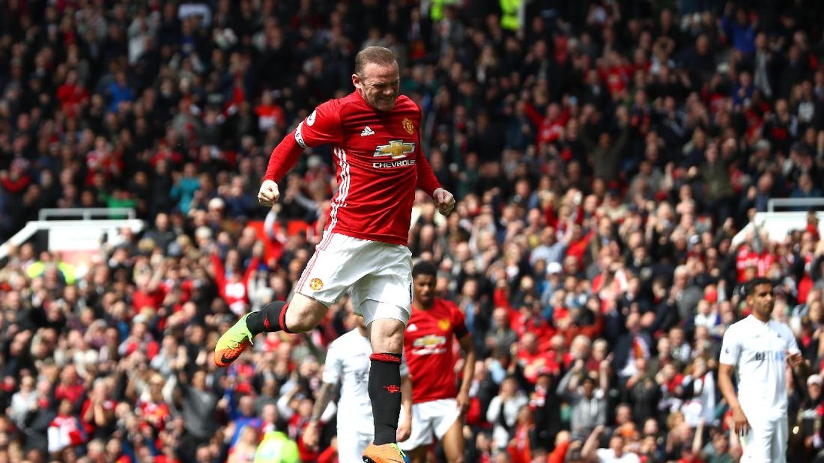 Wayne Rooney pindah ke Everton musim depan (Foto: Michael Steele/Getty Images)