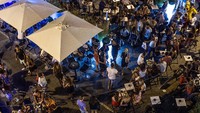 Ibiza sangat sangat dikenal dengan hiburan dunia malam, musik elektronik, musim panas, kehidupan, pantai dan hiburan non-stop. (Foto: David Ramos/Getty Images)