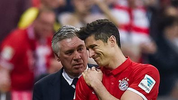 Masalah Antara Ancelotti dan Lewandowski Sudah Selesai