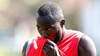 Lukaku musim lalu mencetak 25 gol untuk Everton di Premier League. Foto: REUTERS/Lucy Nicholson