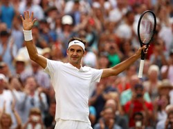 Belum Kehilangan Set, Federer Pulangkan Dimitrov