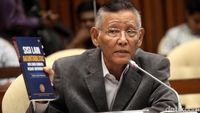 Romli Atmasasmita Rapat dengan Pansus Angket KPK