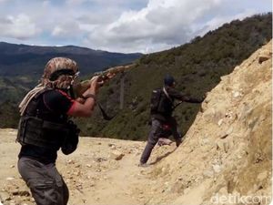 Polisi Terlibat Baku Tembak dengan Kelompok Bersenjata di Papua