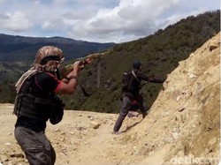 Polisi Terlibat Baku Tembak dengan Kelompok Bersenjata di Papua