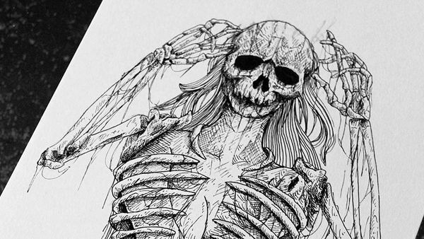 Spooky.. Lihat Ilustrasi Radwork Bikin Merinding!