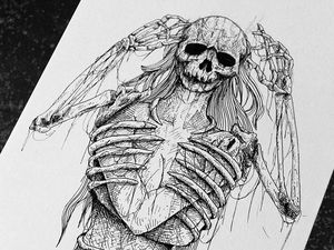 Spooky.. Lihat Ilustrasi Radwork Bikin Merinding!